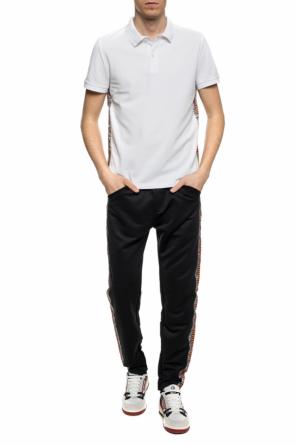 Polo shirt with logo stripes, zdjęcie 2 Polo shirt with logo stripes od Dirk Bikkembergs